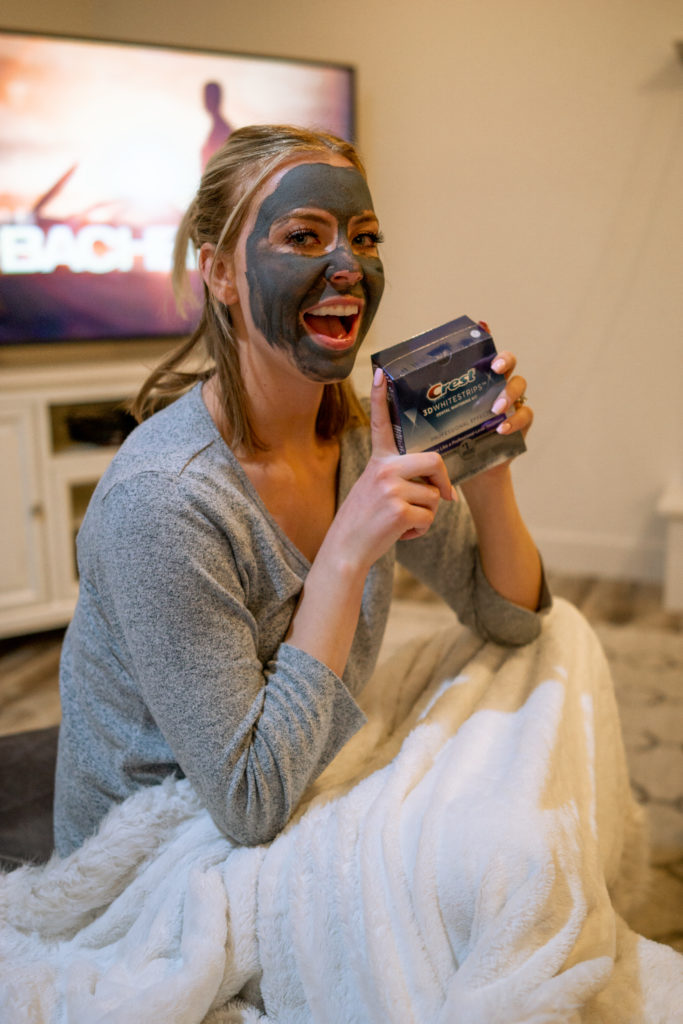 Bachelor Night Self-Care with Crest 3D Whitestrips